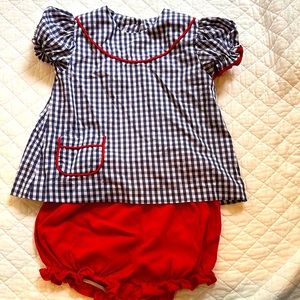 Red white and blue set by Lullaby Set 4T EUC